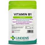 B1 vitaminer Lindens Vitamin B1 100Mg Tablets 100 100 stk