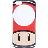 Nintendo Silikone Mobiltilbehør Nintendo PH180314NTN6P Super Mario Bros. Toad Mushroom Face Phone Cover for A