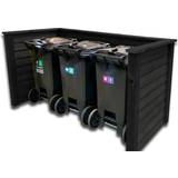Rengøringsudstyr Frøslev Træ FT System Waste Bin for 3x240L
