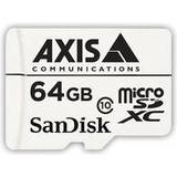 64 GB - USB 3.0/3.1 (Gen 1) - microSDHC Hukommelseskort Axis Surveillance microSDHC Class 10 20/20MB/s 64GB