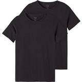 Name It Overdele Name It Basic T-shirt 2-pack - Black (13209164)