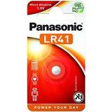 Lr41 batteri Panasonic LR41 Knapcelle Batteri