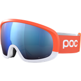 POC Skiudstyr POC Fovea Mid Clarity Comp + - Fluorescent Orange/Hydrogen White/Spektris Blue