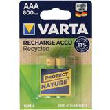 Guld - NiMH Batterier & Opladere Varta Recharge Accu Recycled AAA type