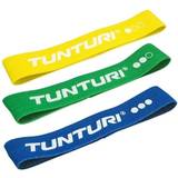 Tunturi Trænings- & Elastikbånd Tunturi Textil elastiksæt, 3 stk