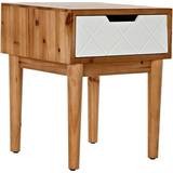 Brun Sengebord Dkd Home Decor - Bedside Table 42x50cm