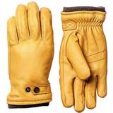 Gul - Kort ærme - Skind Tøj Hestra Utsjo Gloves - Yellow