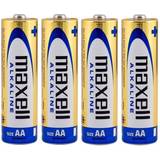 Batterier & Opladere Maxell AA Batterier, 4 stk