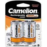 Genopladelige batterier d Camelion Genopladelige batterier D 2500 mAh