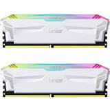 Belysning - DDR4 - Hvid RAM LEXAR Ares White RGB DDR4 4000MHz 2x8GB (LD4EU008G-R4000GDWA)