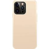Xqisit Beige Mobiltilbehør Xqisit Silicone Case for iPhone 14 Pro Max