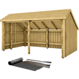 Træ Opbevaring & Udhuse Plus 167586-1 (Areal 10.5 m²)