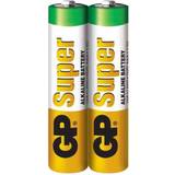 Batterier & Opladere GP Batteries AAA Super Alkaline Batterier 2-Pak