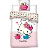 Hello Kitty Sengesæt Børneværelse Licens Junior Hello Kitty Duvet Cover Set 100x140cm