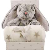 CarloBaby Babynests & Tæpper CarloBaby Fleece Blanket & Stuffed Animal Rabbit