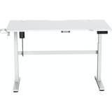 Deltaco Gaming bord Deltaco LINE WT95 Electric Gaming Desk White, 1400x750x1180mm