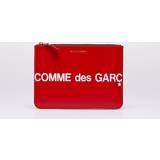 Comme des Garçons Tegnebøger & Nøgleringe Comme des Garçons Clutch Huge Logo Red ONESIZE