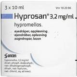 Santen Håndkøbsmedicin Hyprosan 3,2 mg/ml Øjendråber, opløsning 30ml