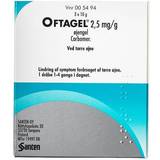 Oftagel Oftagel Øjengel 2,5 mg/g