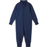Blå - Drenge Jumpsuits Reima Kid's Parvin Wool Suit - Navy (5200037A 6980)