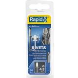 Rapid High Performance Rivets 4.8 20mm Blister of 50