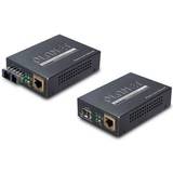 Netværkskort & Bluetooth-adaptere Planet GTP-805A Fibermedieomformer GigE 10Base-T, 100Base-TX, 1000Base-T, 1000Base-X RJ-45 SFP (mini-GBIC)