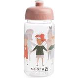 Sebra Transparent Babyudstyr Sebra Drinking Bottle Pixie Land 425ml
