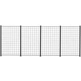 Hortus espalier i antracitgrå 4 fag rionet