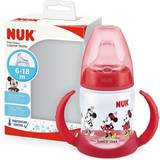 Rød Sutteflasker Nuk First Choice Temp Control Minnie Mouse Learner Bottle 150ml