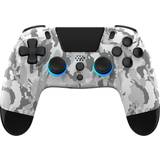 PlayStation 4 - USB type-C Spil controllere Gioteck VX4 + PS4 Wireless RGB Controller Light Camo