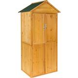 tectake Garden storage shed with a pitched roof shed, tool (Areal )