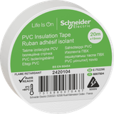 Schneider Electric 2420104 PVC Insulating Tape 8pcs 20000x19mm