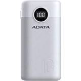 Adata Powerbanks Batterier & Opladere Adata P10000QCD Lithium-Ion (Li-Ion) 10000 mAh White