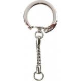Nøgleringe Creativ Company Key Ring with Chain - Silver