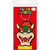 Nintendo Tegnebøger & Nøgleringe Nintendo Super Mario Rubber Keychain Bowser 6