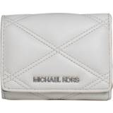 Hvid Tegnebøger Michael Kors Pung 35T2STVE2U-OPTIC-WHITE Læder