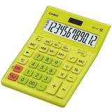 Lommeregnere Casio GR-12C-GN OFFICE CALCULATOR LIME GREEN, 12-DIGIT DISPLAY