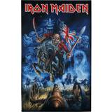 Jern Dekorationer Iron Maiden England Flag multifarvet Dekorationsfigur