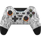 Nintendo Switch Spil controllere Gioteck WX4+ Wireless RGB Controller - White Camo