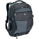 Dobbelte skulderremme Computertasker Targus Atmosphere Laptop Backpack 17-18" - Black/Blue