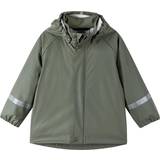 12-18M Regnjakker Børnetøj Reima Lampi Kid's Rain Jacket - Greyish Green (5100023A-8920)