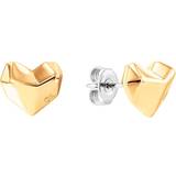 Øreringe Calvin Klein Heart Stud Earrings - Gold