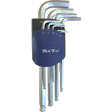 Nøgler Bato Stiftnøglesæt 1,5-10,0mm. Blank. 9 Unbrakonøgle