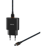 Usb c lader 20w Unisynk 20W tynd oplader USB-C til USB-C-kabel