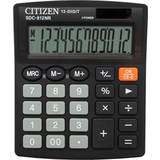 Citizen Lommeregnere Citizen SDC-812NR calculator Desktop Basic Black