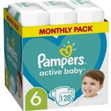 Pampers Bleer Pampers Active Baby Size6 13-18kg 128pcs