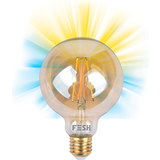 Fesh Smart LED dekopære amber kold/varm E27 5,5W Ø95 mm