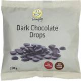 Chokolade Easis Mørk Chokoladeknapper 150g