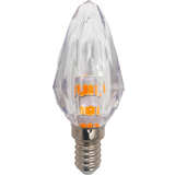 E27 - Krone LED-pærer Firelamp LED Lamps 2W E14/E27