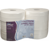 Toiletpapir Toiletpapir Pristine Extra Soft Jumbo 2-lag 320 Nyfiber,6 rl/krt